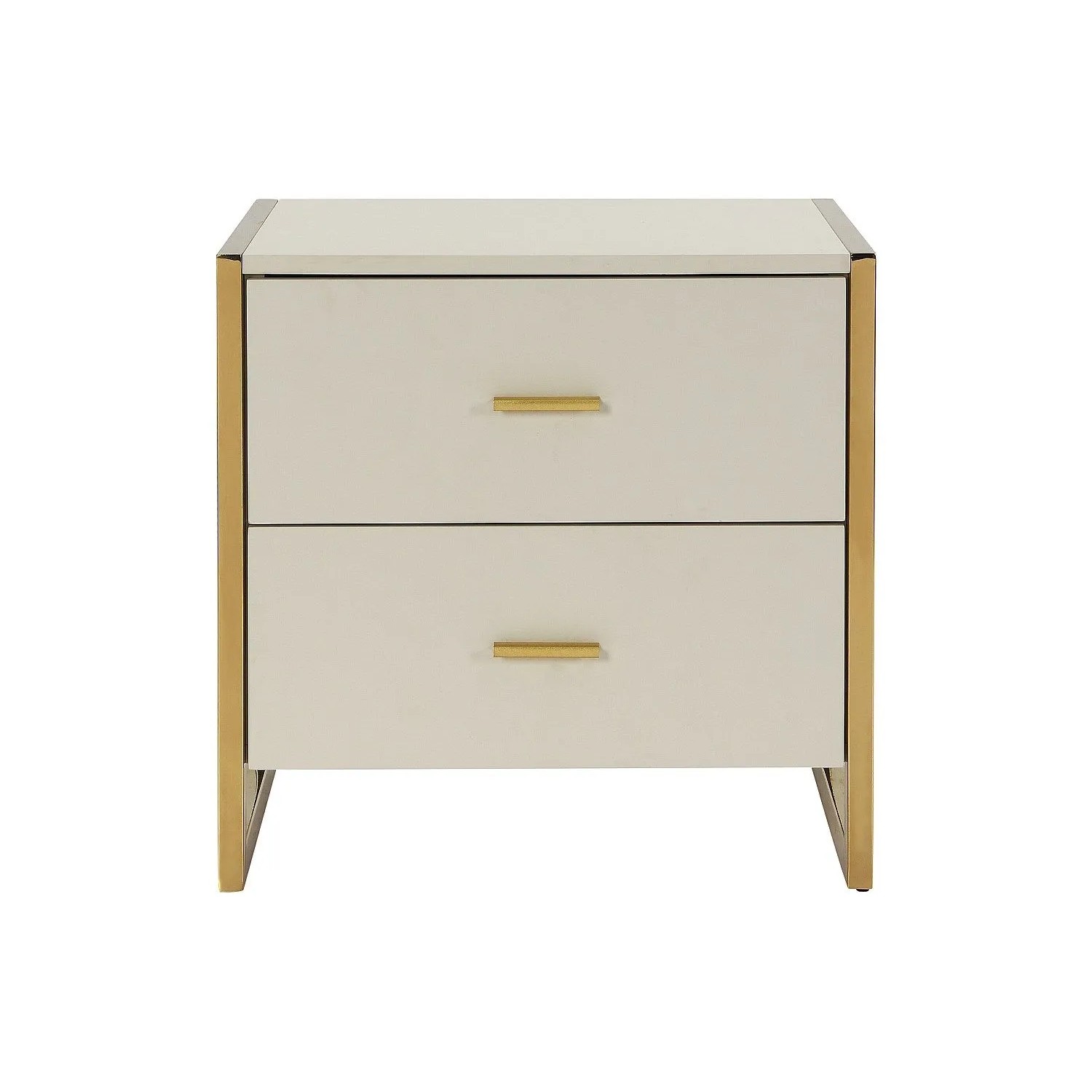 Vente-unique Nachttisch Ombrelia Beige 50 cm