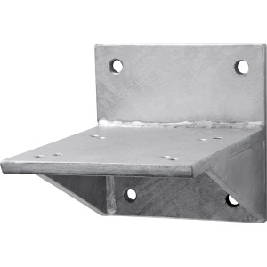 Schneider Wandkonsole für Ampelschirme, verzinkter Stahl, zur platzsparenden Befestigung an Mauern.