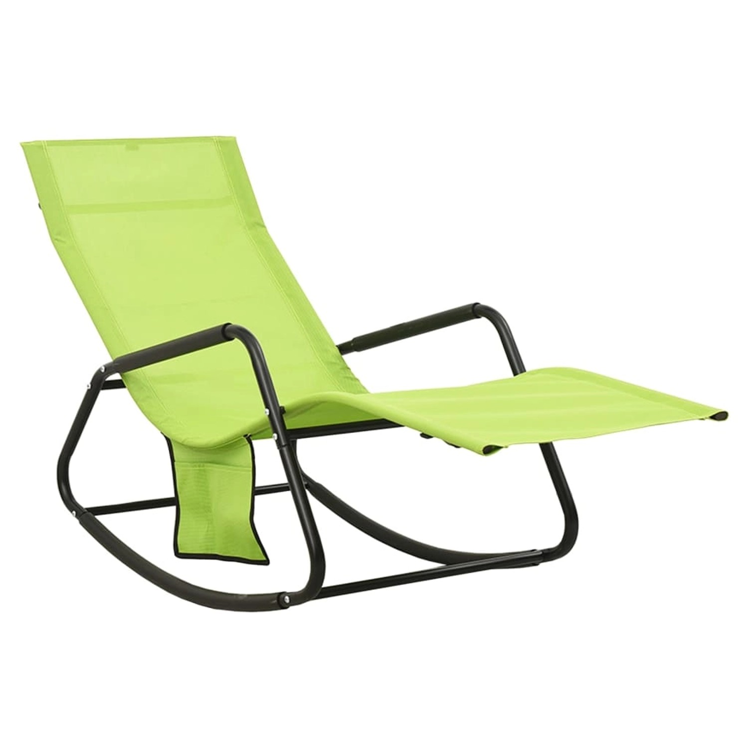 vidaXL Sonnenliege Stahl und Textilene Grün 317594 günstig online kaufen