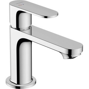 Hansgrohe Rebris S Waschtischmischer 80, Chrom. Einhebelmischer mit CoolStart Funktion für Waschbecken.