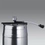 Ich-Zapfe Bierfass Adapter Flexi Tap für 5 Liter Fässer 5/8 Zoll Kohlensäure-Anschluss Silber Metall_4