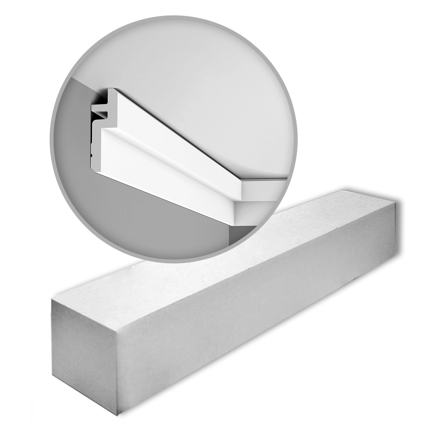 ORAC DECOR C394-Box MODERN Eckleisten 1 Karton Set mit 16 Zierleisten 32 m günstig online kaufen