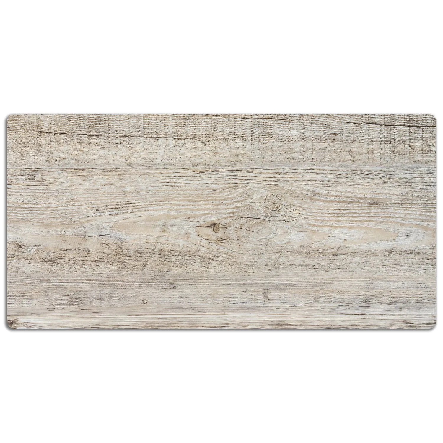 Tulup Schreibtischunterlage Altes Holz Deskpad 100x50 cm Beige Unterlage Sc günstig online kaufen