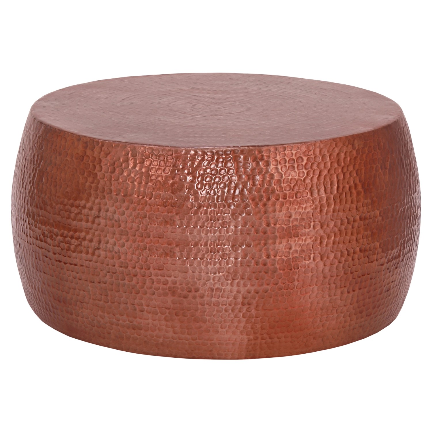 Womo-Design Couchtisch 90x45cm Kupfer Hammerschlag-Optik Handgefertigt günstig online kaufen