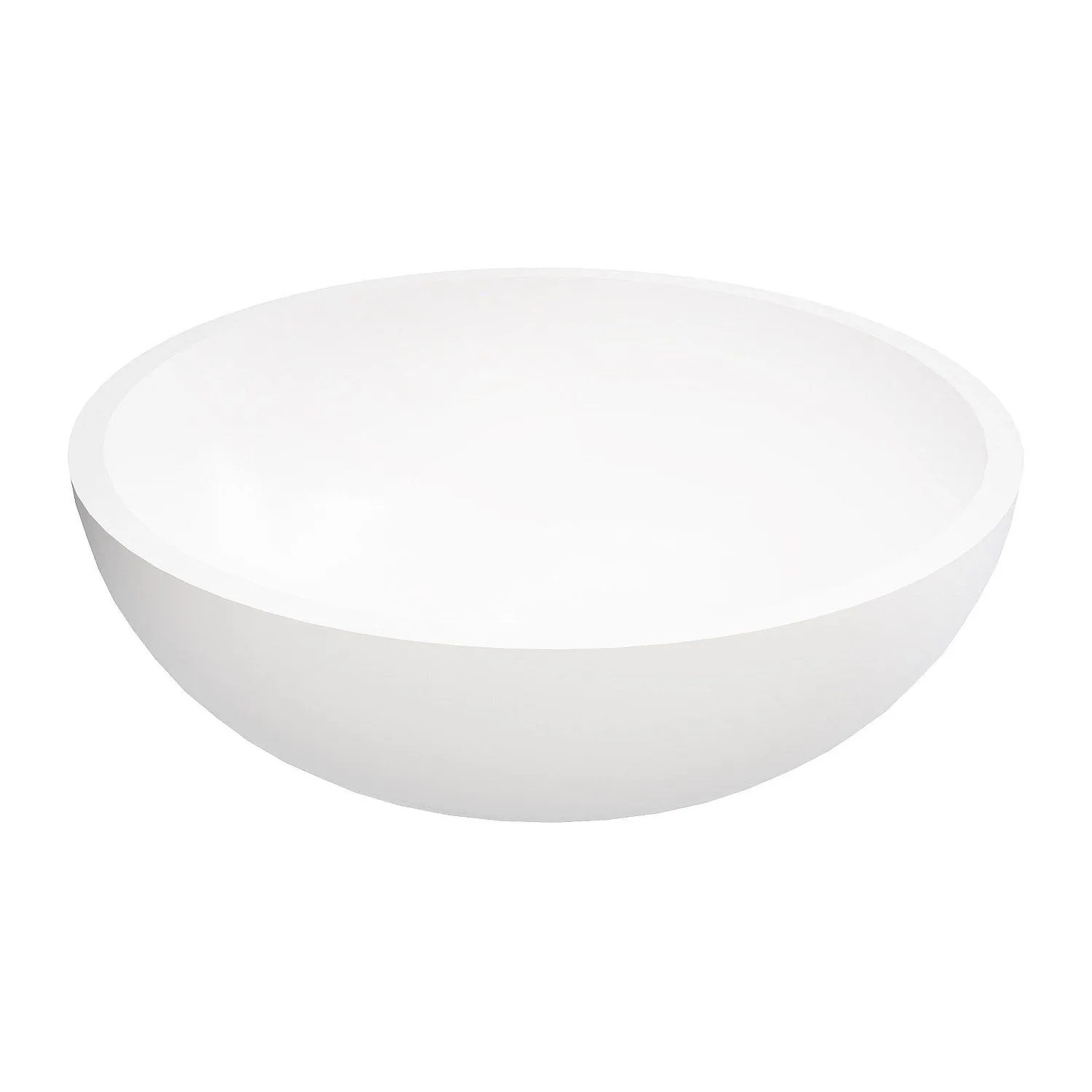 Vente-unique Aufsatzwaschbecken Imja Weiß 40 cm
