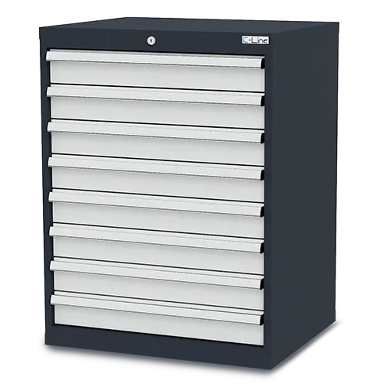 Simplaflex Schubladenschrank mit 8 Schubladen BxTxH 700 x 575 x 920 mm