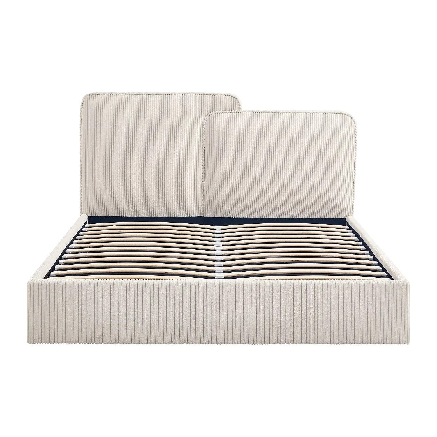 Vente-unique Bett Mit Bettkasten Nayola Beige 169 cm