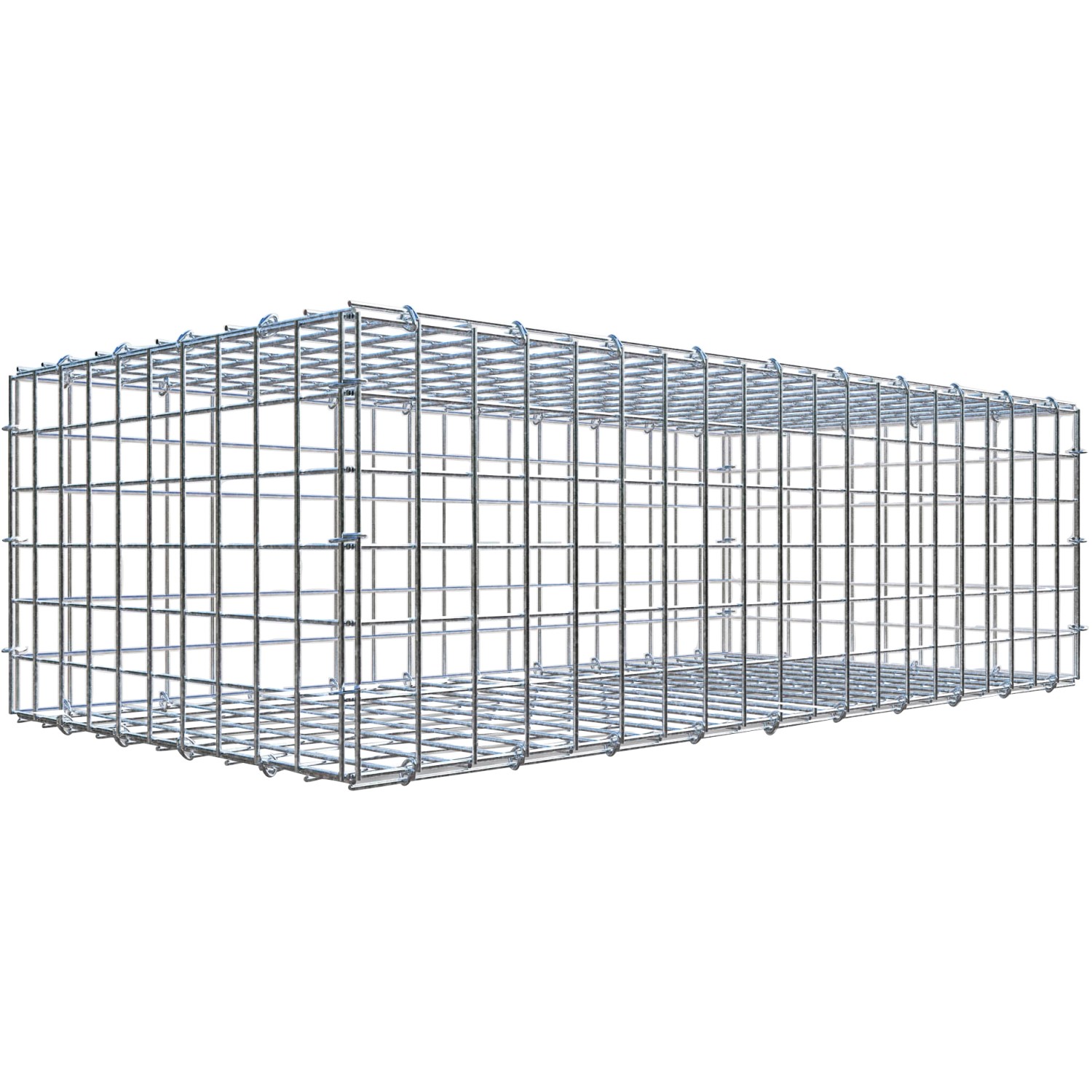 Thumbnail - Gabiona C-Ring-Gabione 30 x 100 x 50 cm Maschenw 5 x 5 cm