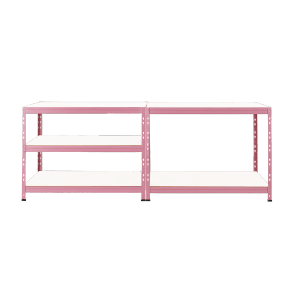 Rosa Ar Shelving Schwerlast-Steckregal, 180x90x40cm, mit 5 Böden. Ideal für Keller, Garage oder Werkstatt.