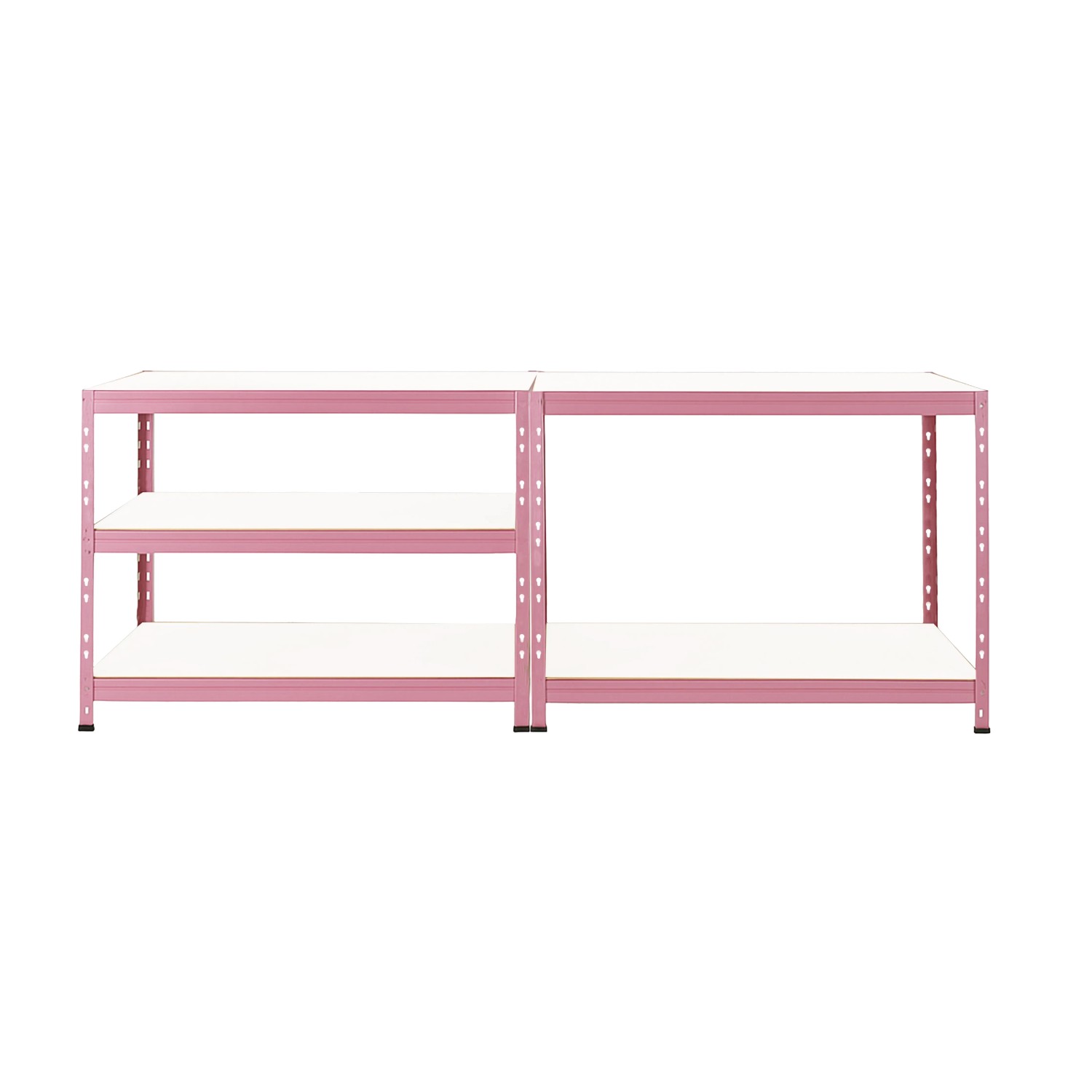Rosa Ar Shelving Schwerlast-Steckregal, 180x90x40cm, mit 5 Böden. Ideal für Keller, Garage oder Werkstatt.