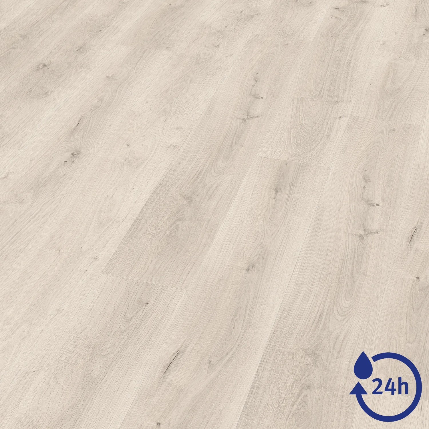Egger Aqua Laminat EL2111 NatureSense Pinot Eiche Weiß, wasserabweisend.