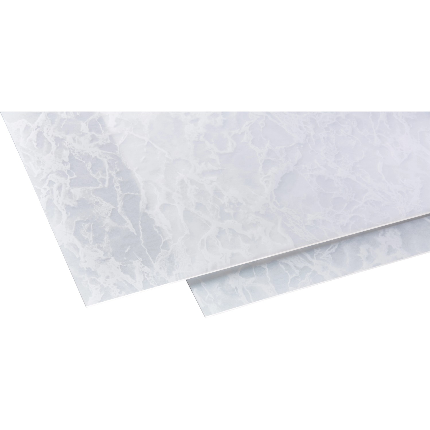 Polystyrol-Platte 2,5 mm Marmor weiß 1000 mm x 1000 mm kaufen bei OBI