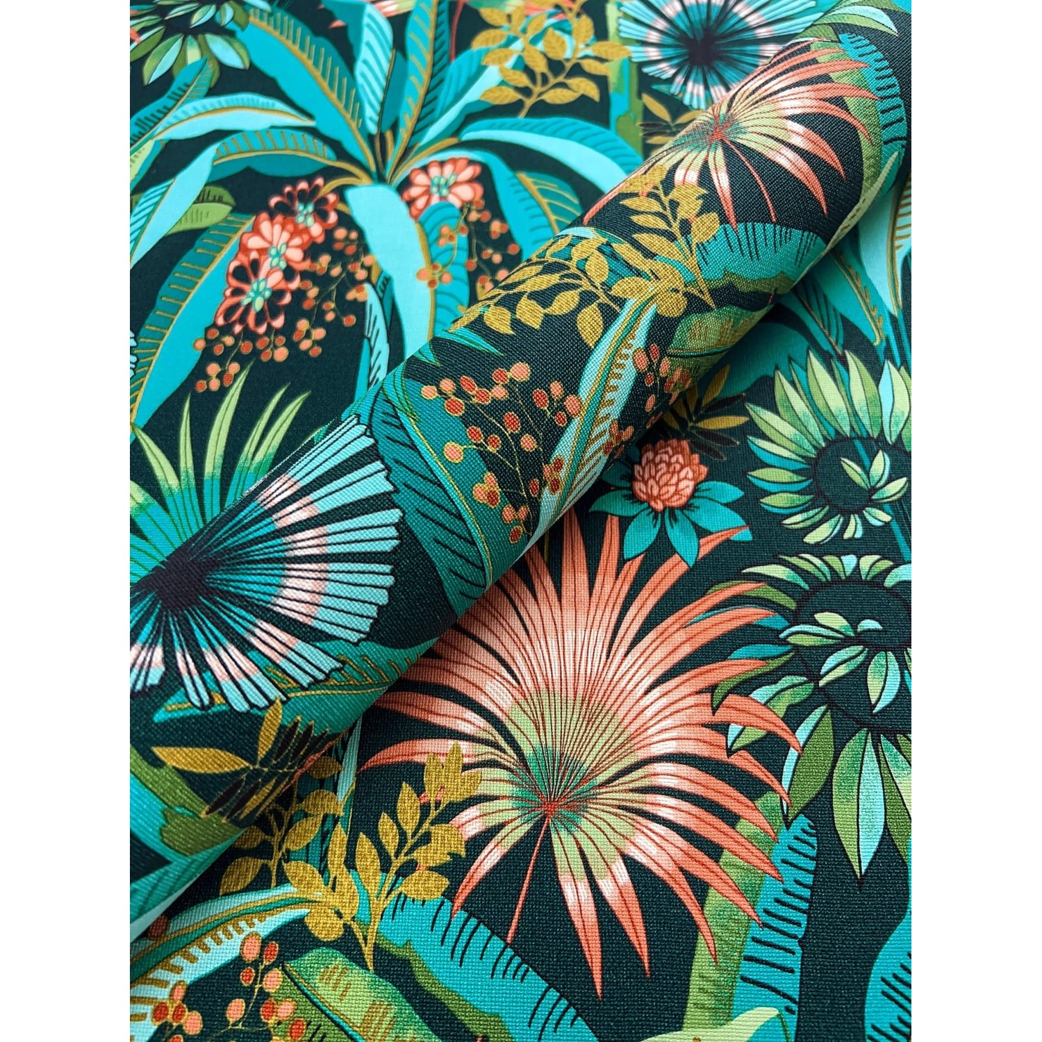 Newroom Vliestapete Nanika Blue Dschungel Modern FSC® günstig online kaufen