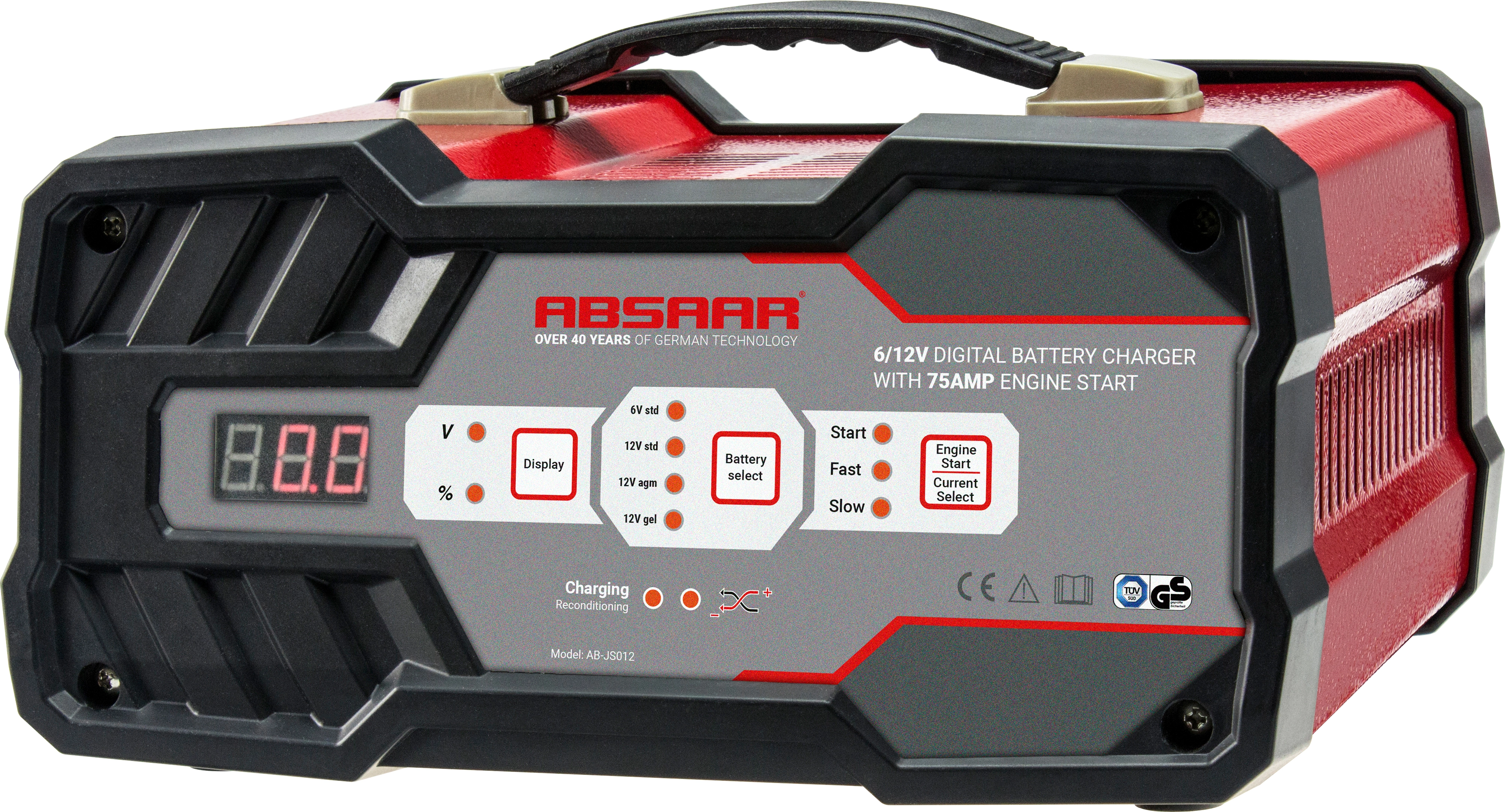 Absaar Batterieladegerät 22A 12V Anlasserfunktion Online verfügbar