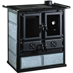 La Nordica Küchenherd Rosetta mit Natursteinverkleidung, 7,2 kW, Energieeffizienzklasse A+