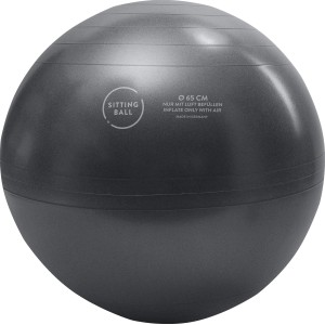 Grüner Sitting Ball Hocker Fluffy, 65 cm Durchmesser, ideal zum Sitzen und Relaxen.