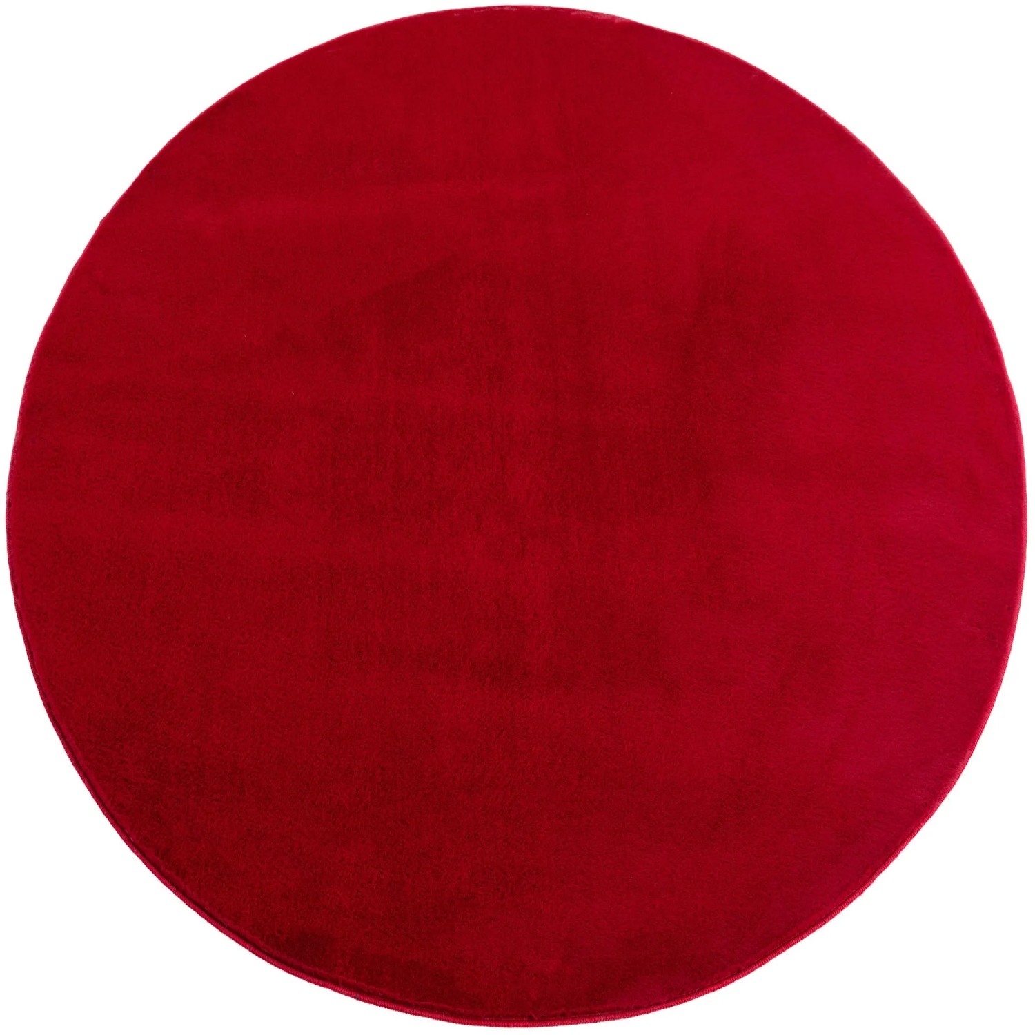 Ayyildiz Kurzflorteppich Joy 1400 Rot Ø 120 cm