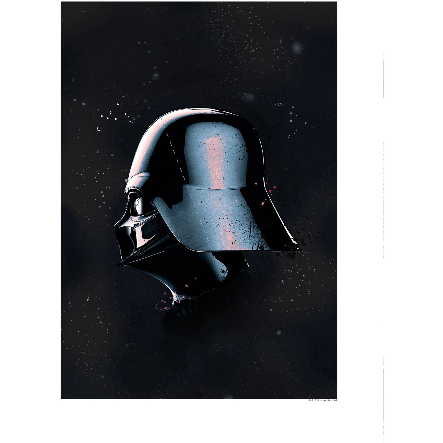 Komar Wandbild Star Wars Vader 30 x 40 cm günstig online kaufen