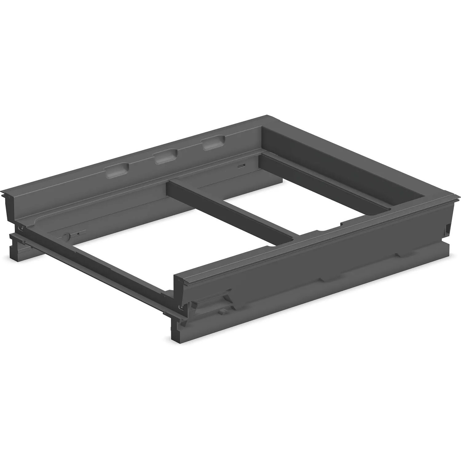 Ninka Hängerahmen Eins2fünf Servo-Drive Uno Korpusbreite 450mm Kunststoff Dunkelgrau