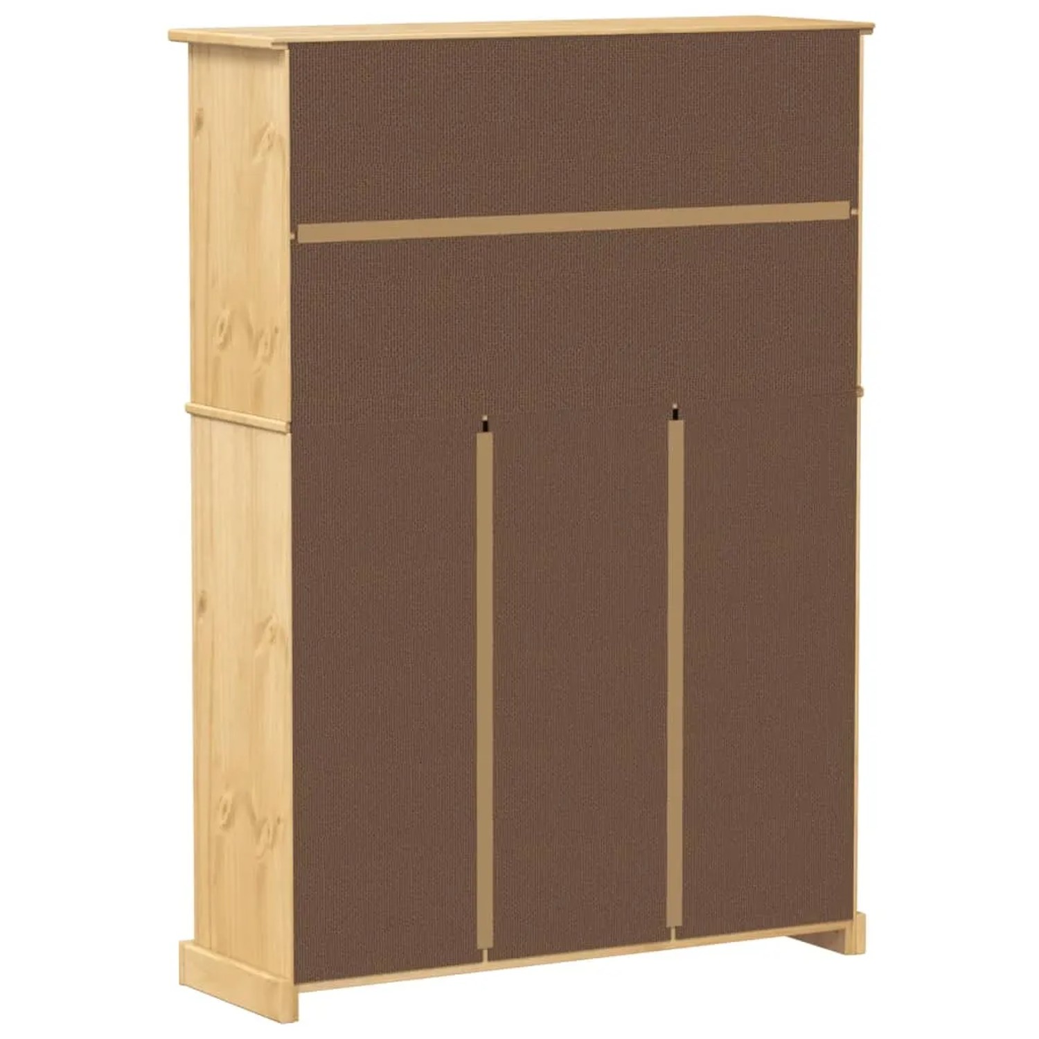 vidaXL Schuhschrank Corona 99x32x138 cm Massivholz Kiefer 4002788_6