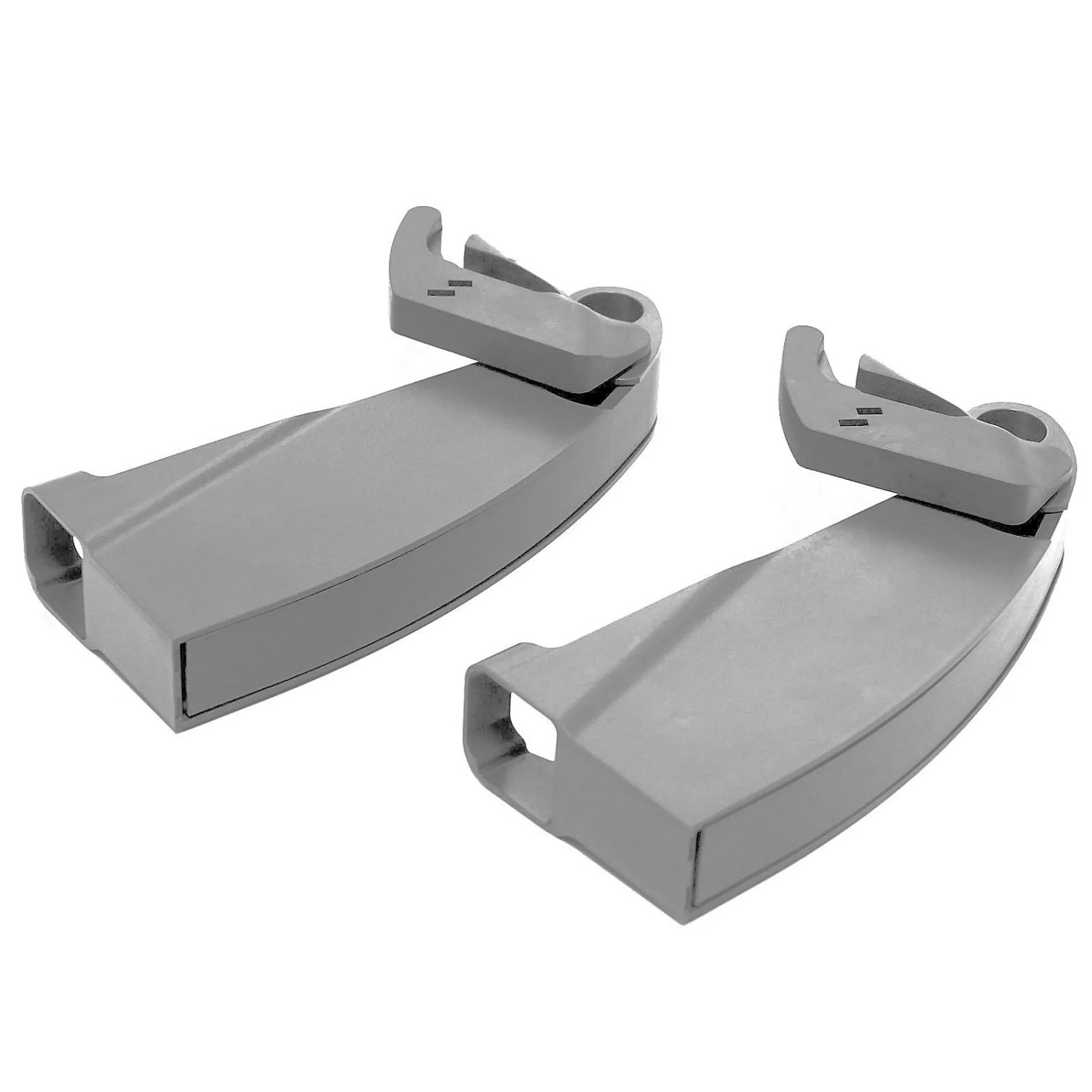 Kesseböhmer SoftStopp Plus Dämpfer Rechts Ausschwenkbar Grau für LeMans II günstig online kaufen