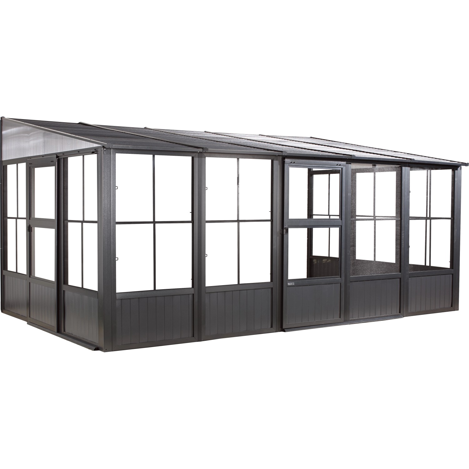 Sojag Kalt-Wintergarten Mural Anthrazit 309 x 502 cm