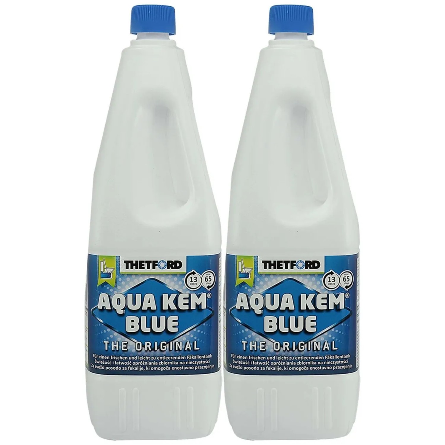 Thetford Aqua Kem Blue Sanitärflüssigkeit 2 X 2 Liter Set