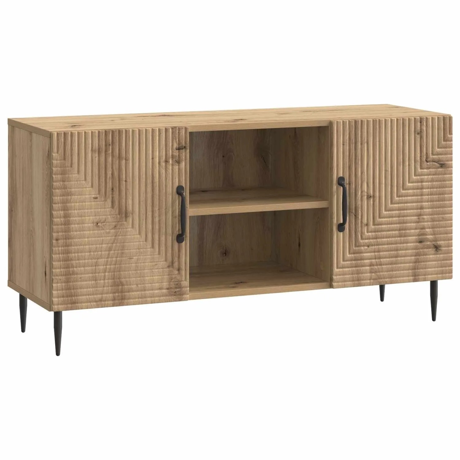 vidaXL TV-Schränk Artisan-Eiche 102 x 34,5 x 50 cm Holzwerkstoff 894934