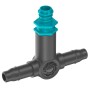 Gardena Reihentropfer, 2 l/h, 10er-Set für Micro-Drip-Systeme zur Bewässerung von Pflanzenreihen.