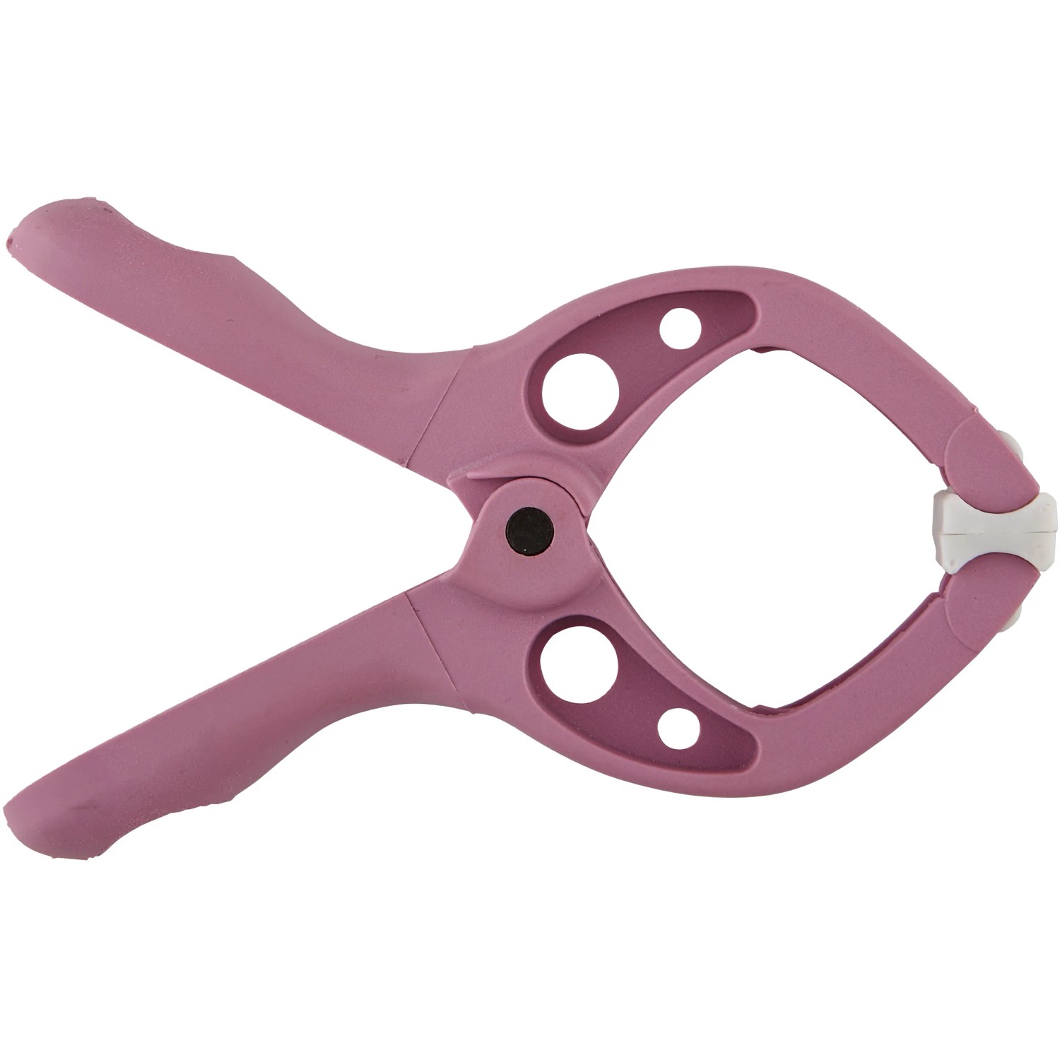 Wolfcraft Microfix Federzwinge, 3 cm Spannweite, lila, für Modellbau & universell einsetzbar.