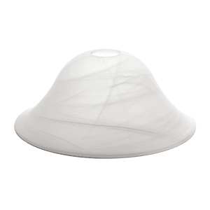 Orion Lightstyle Lampenschirm Alabaster, Ø 26,5 cm, aus Glas für Lampen & Leuchten.