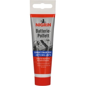 Nigrin Batterie-Polfett, 50g Tube zum Schutz von Batteriepolen vor Korrosion und Oxidation.