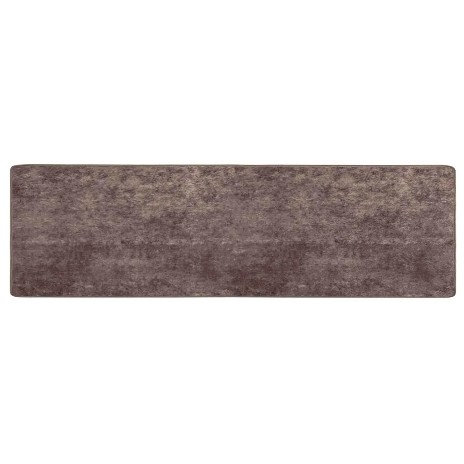 vidaXL Teppichläufer MARSA Grau 350 x 80 cm Polyester und PVC 42023194