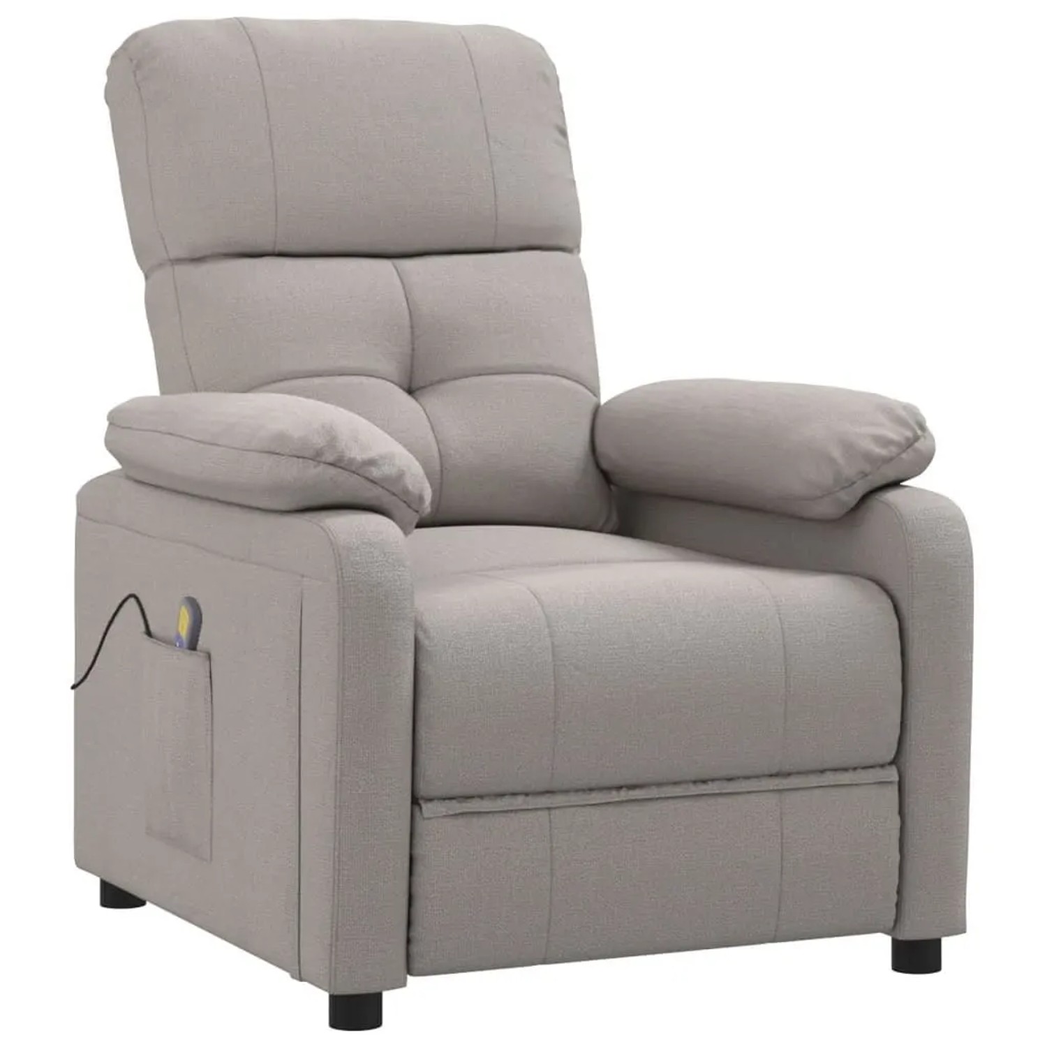 vidaXL Massagesessel Taupe Stoff 348295 günstig online kaufen