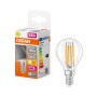 Osram LED-Leuchtmittel E14 Tropfenform, klar, dimmbar. 3,4W, 470 Lumen.