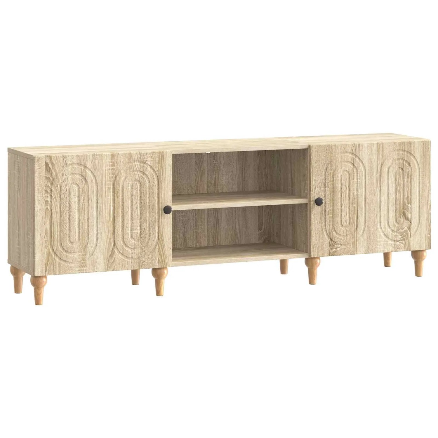 vidaXL TV-Schränk Sonoma-Eiche 150 x 31 x 50 cm Holzwerkstoff 894227