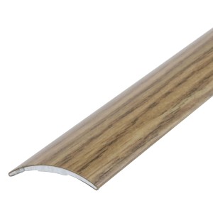 Selbstklebende Dalsys Übergangsleiste in Eiche Optik, 90cm lang, für Bodenprofile.