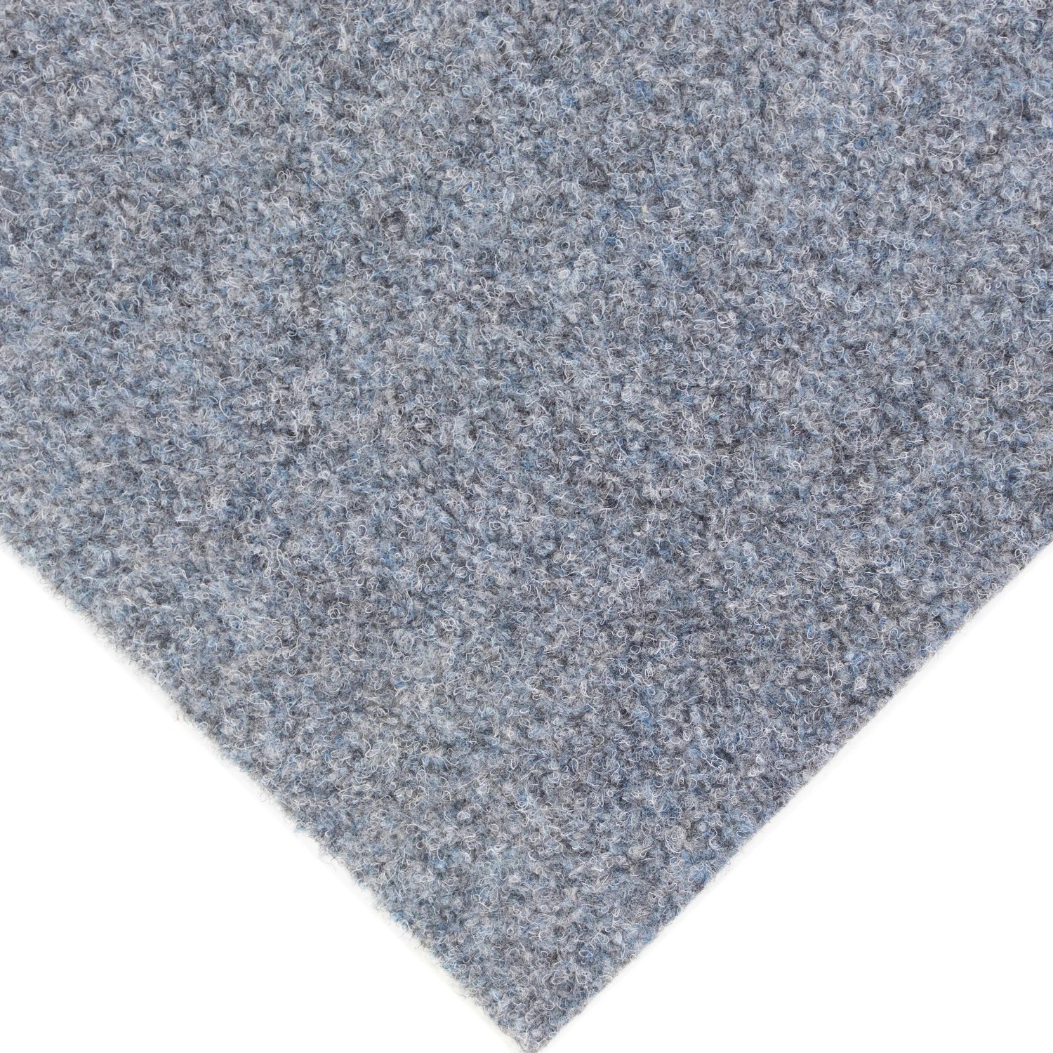 Nahaufnahme des graublauen Primaflor Rasenteppichs Green, ideal für Balkon und Terrasse.