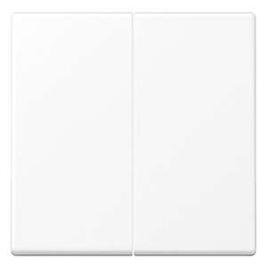 Jung 2-fach Wippe, schneeweiß matt für Schalter der Serie A 550.