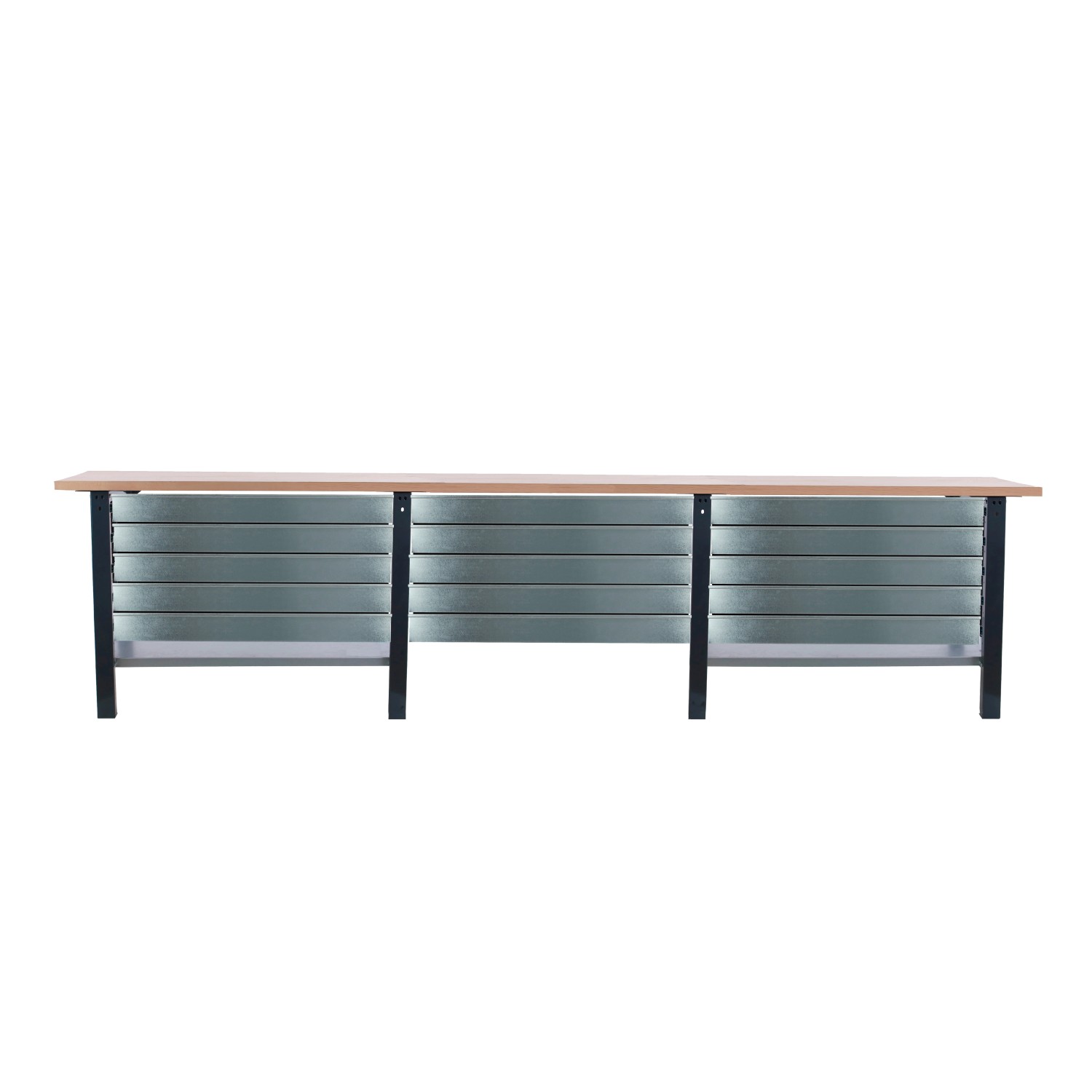 PROREGAL Werkbank BUFFALO WOOD Mit 15x Schublade HxBxT 86,5x300x75cm Tragla günstig online kaufen