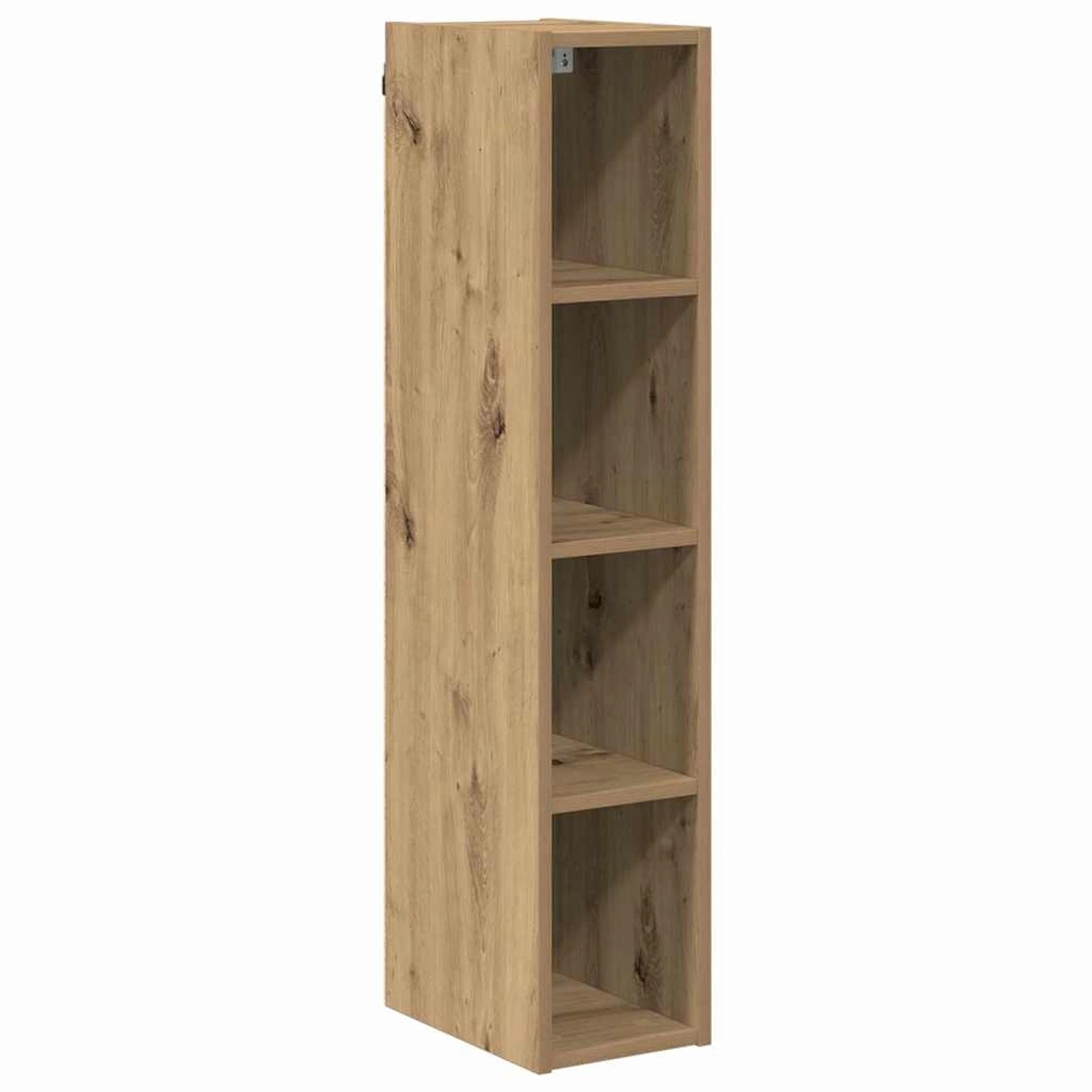 vidaXL Hängeschrank mit Speicher Riga Artisan-Eiche 20 x 29,5 x 100 cm 884457