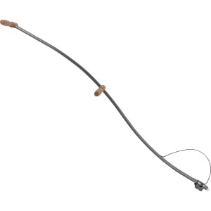 LUX Sensenbaum 1,5 m, verzinkter Aluminiumschaft mit Buchenholzgriffen, inkl. Zubehör.