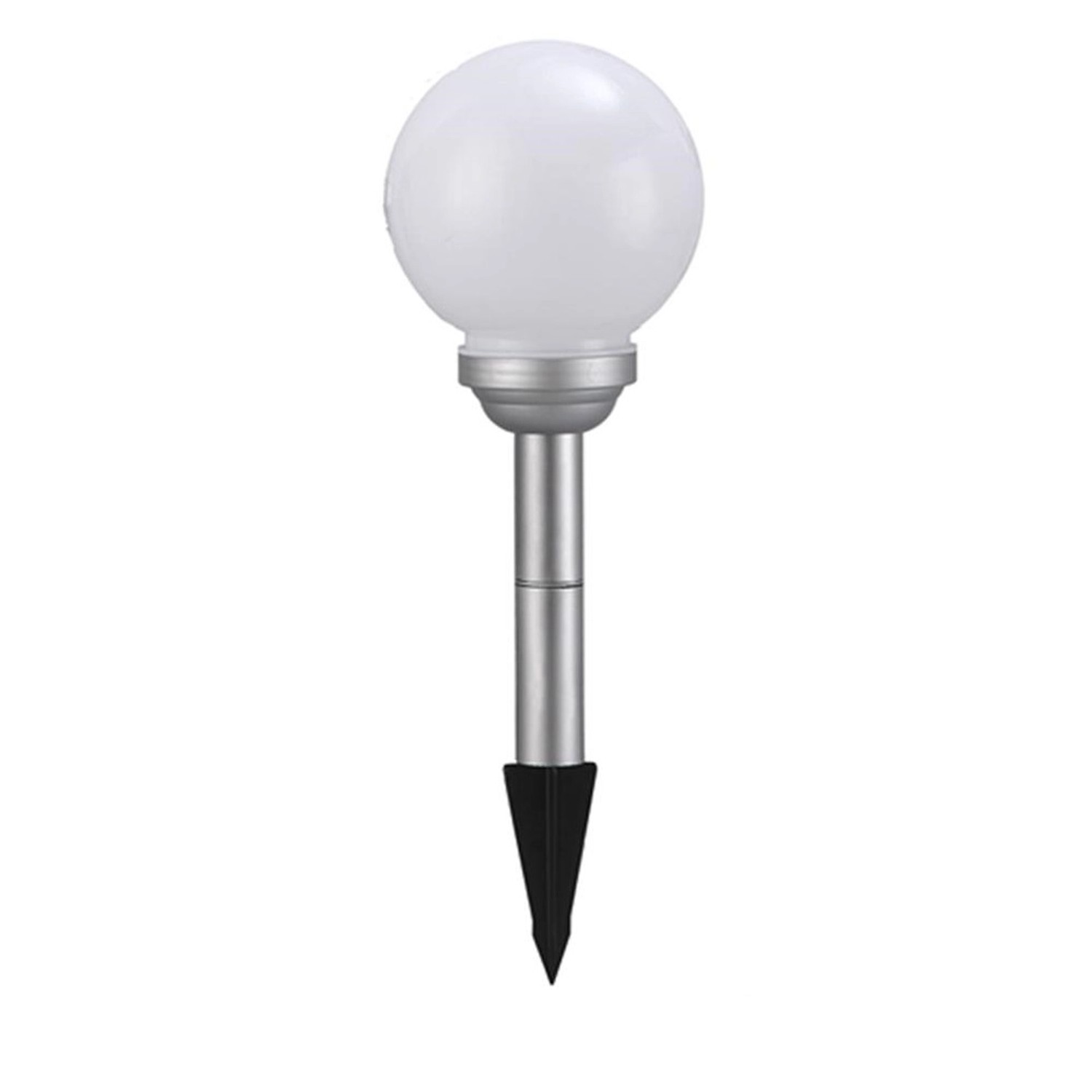 Dapo Solar Kugelleuchte Ola 15cm mit Erdspieß Kunststoff IP44 günstig online kaufen