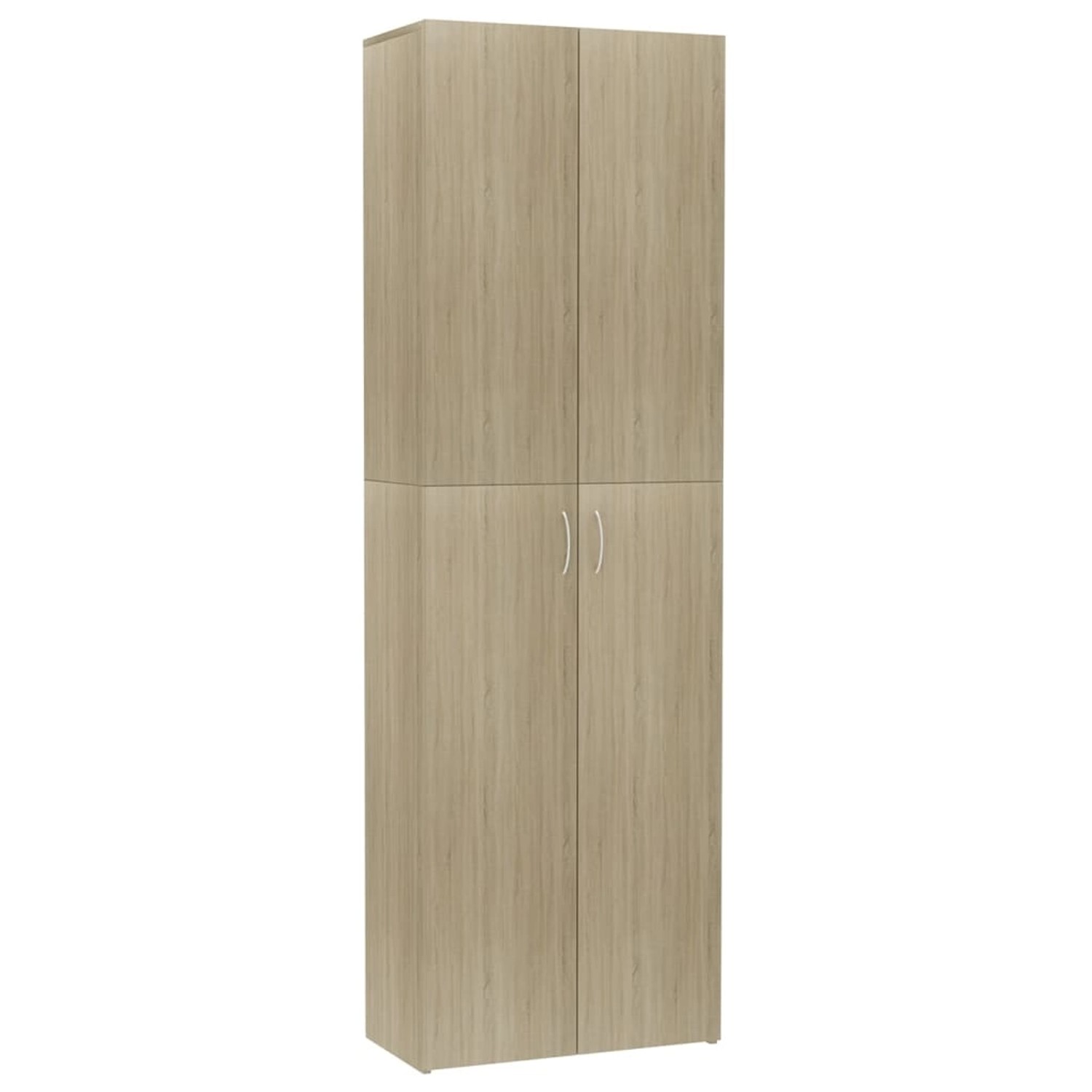 vidaXL Büroschrank Sonoma-Eiche 60x32x190 cm Holzwerkstoff