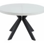 Vente-unique Essgruppe Komoni Schwarz Weiß 220 cm 120 cm_3
