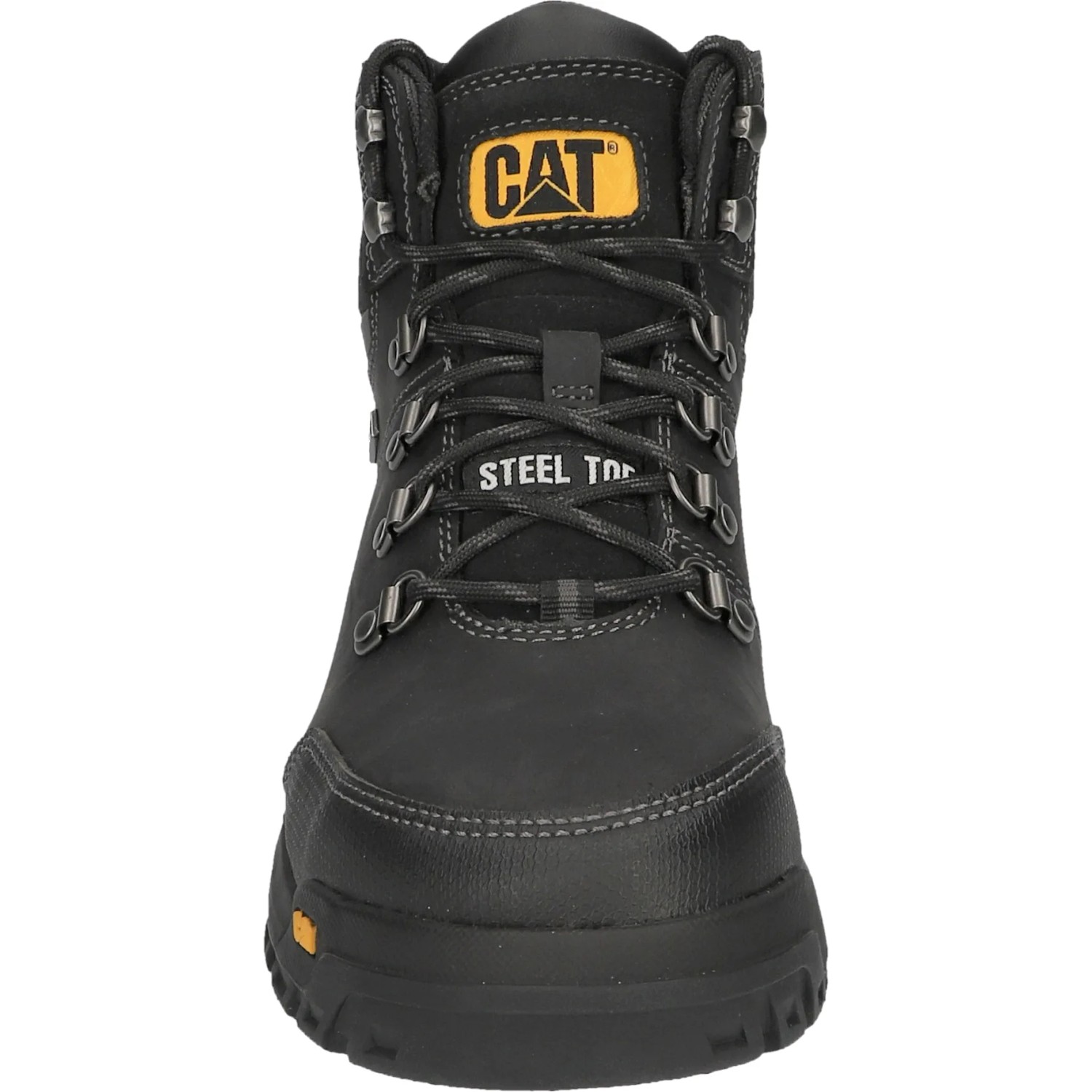 Schwarzer Cat Sicherheitsstiefel Framework S3, Größe 40, für sicheres Arbeiten.