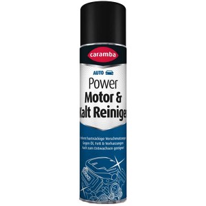 Caramba Power Motorreiniger, 400ml Dose zur Reinigung von Motoren und Maschinenteilen.