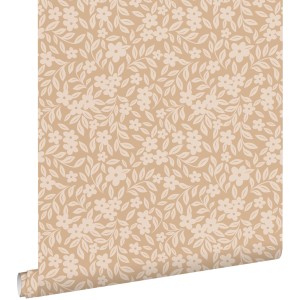ESTAhome Tapete Blumen Beige 50 X 900 Cm 131444