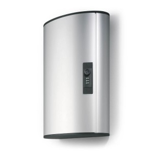 Silberner Durable Schlüsselkasten Key Box Code mit Zahlenschloss für 72 Schlüssel.