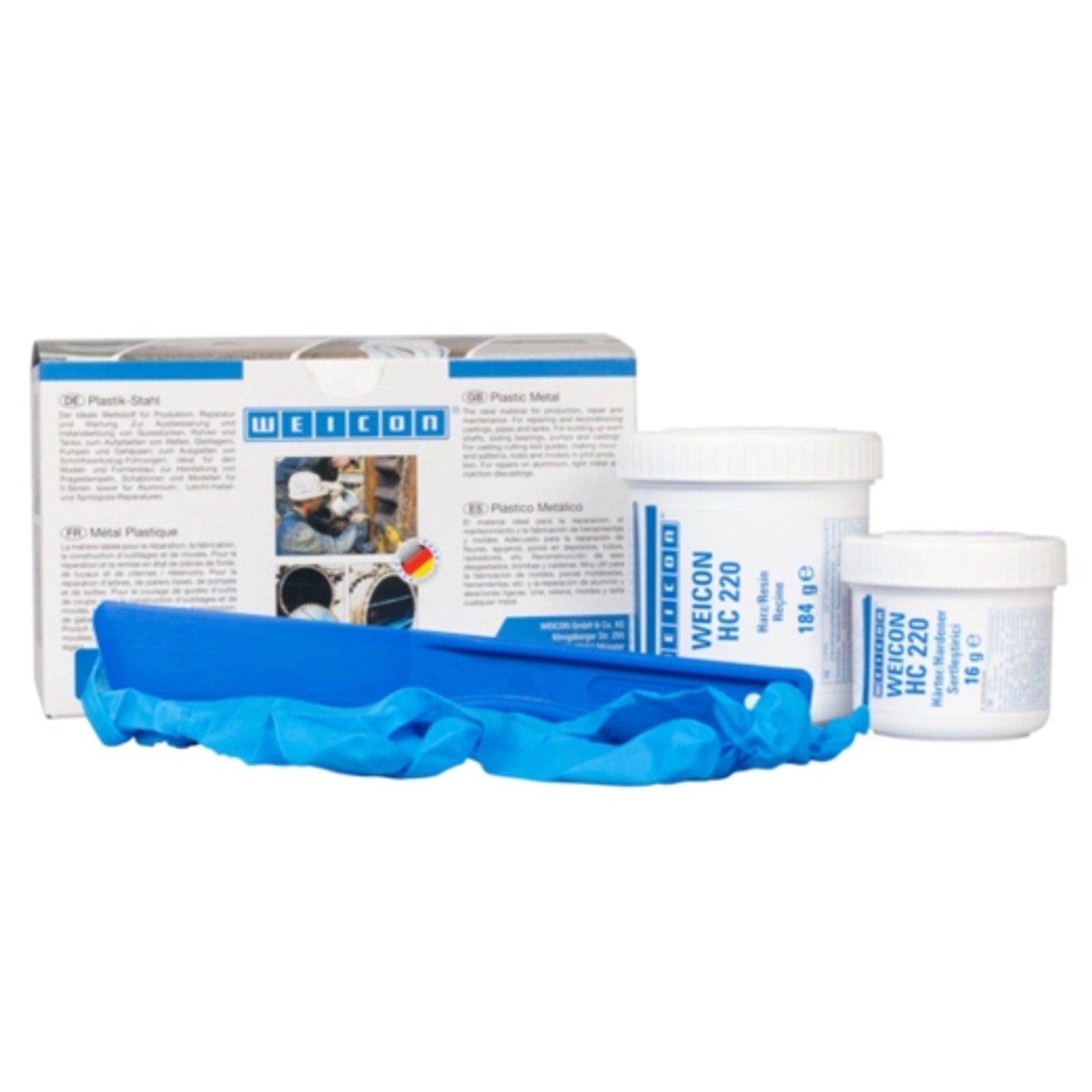 WEICON Plastikstahl Keramik HC 220, 0,2 kg